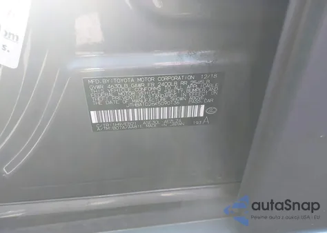 2019 Lexus Is 300 из США, поврежденный, VIN JTHBA1D26K5090136